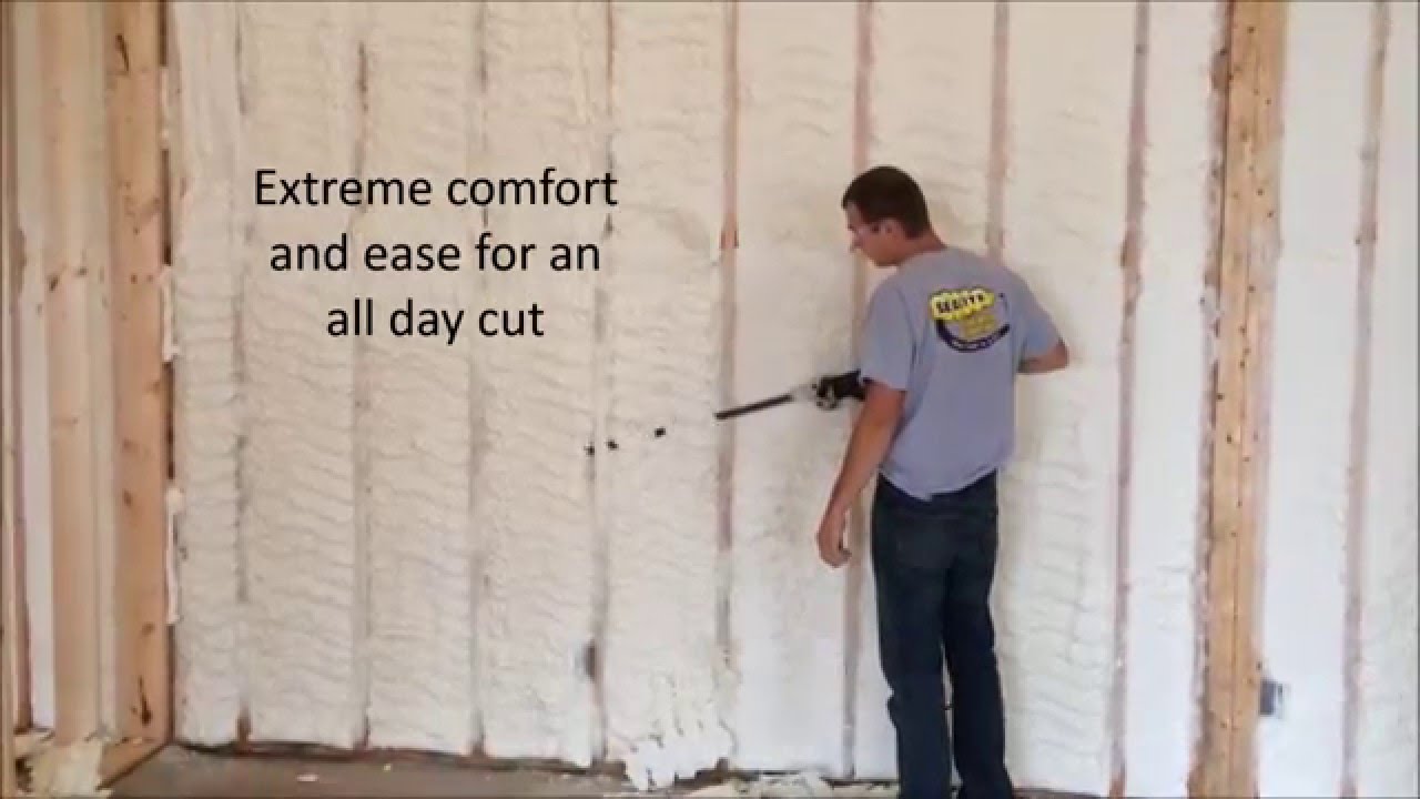 How To Cut Spray Foam Insulation